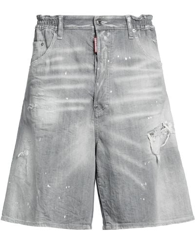 DSquared² Denim Shorts - Grey