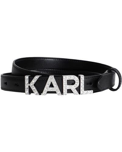Karl Lagerfeld Cinturón - Negro