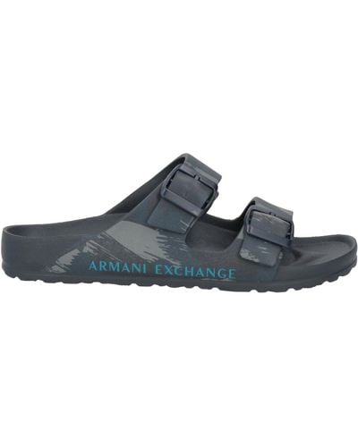 Armani Exchange Sandals - Blue
