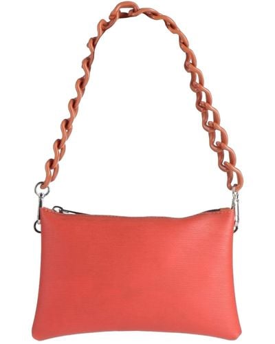 Gum Design Shoulder Bag - Red