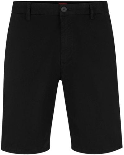 HUGO Shorts & Bermudashorts - Schwarz