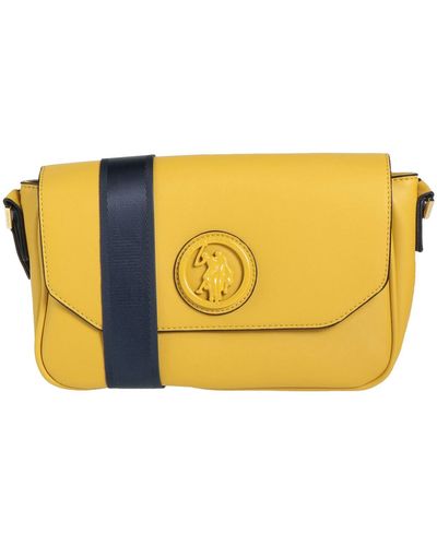 U.S. POLO ASSN. Bolso con bandolera - Amarillo