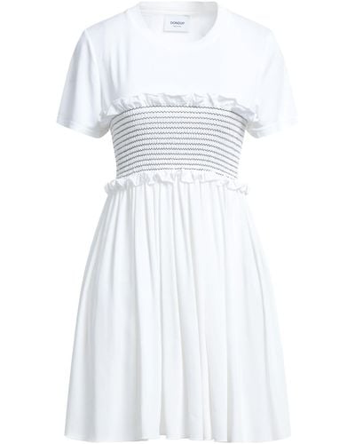 Dondup Mini Dress - White