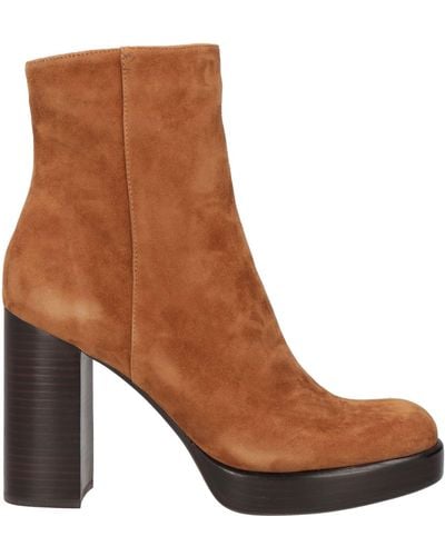 Jeffrey Campbell Ankle Boots Soft Leather - Brown