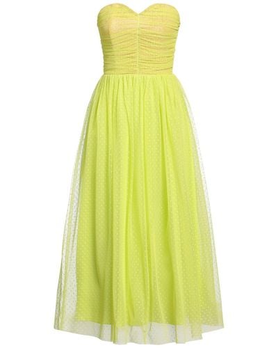 SIMONA CORSELLINI Midi Dress - Yellow