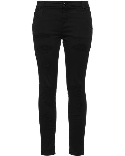 Byblos Pantalon en jean - Noir