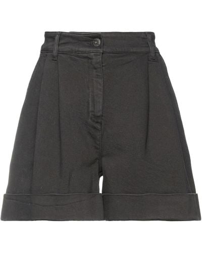 P.A.R.O.S.H. Denim Shorts - Grey