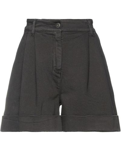 P.A.R.O.S.H. Denim Shorts - Gray