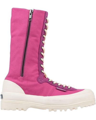 PAURA x SUPERGA Ankle Boots - Pink