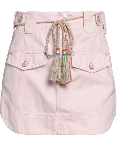 Zimmermann Denim Skirt - Pink