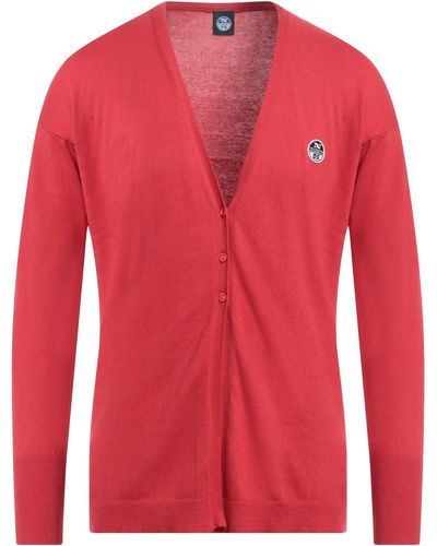 North Sails Cardigan - Rosso