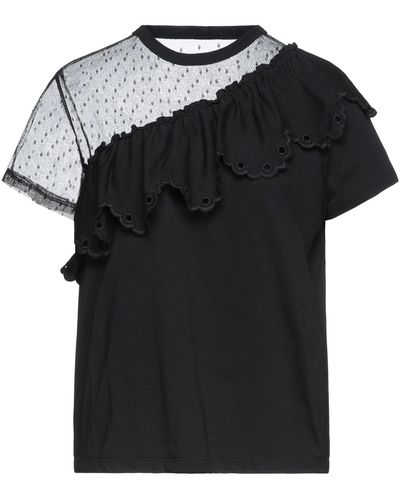 RED Valentino T-shirts - Schwarz