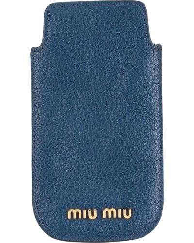 Miu Miu Cover & Custodie - Blu