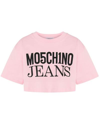 Moschino Jeans Camiseta - Rosa