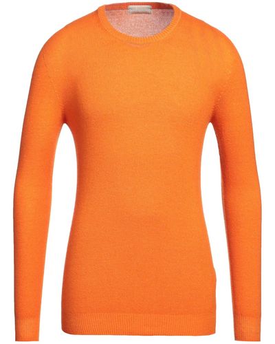 120% Lino Pullover - Orange