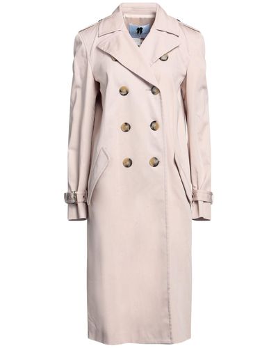 Blumarine Overcoat & Trench Coat - Natural