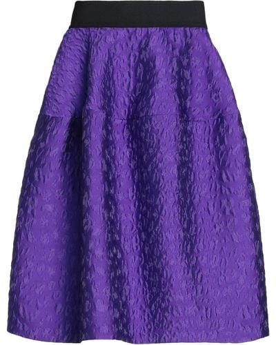P.A.R.O.S.H. Midi Skirt - Purple
