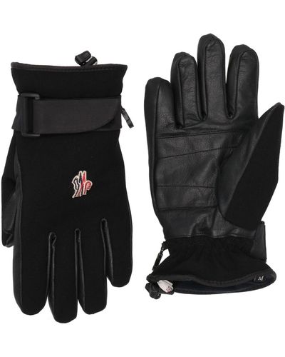 3 MONCLER GRENOBLE Gloves - Black