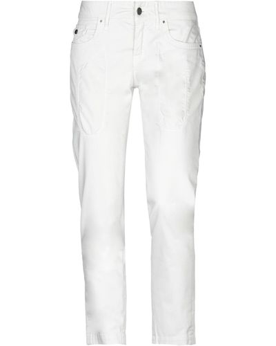 Jeckerson Light Pants Cotton, Elastane - White