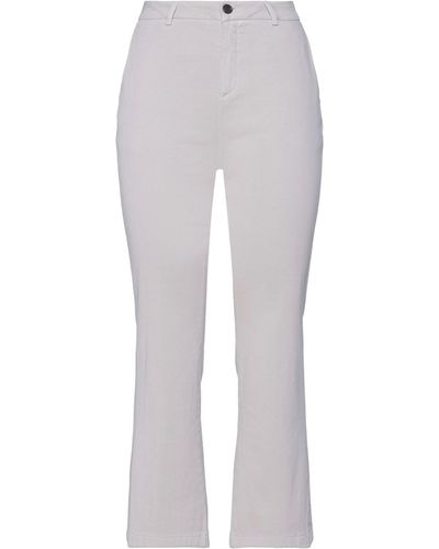 Department 5 Pants Cotton, Elastane - White