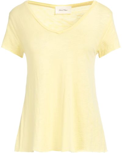 American Vintage T-shirt - Yellow