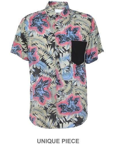 MYAR Vintage Hawaiian Shirt - Gray