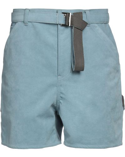 Sacai Shorts & Bermuda Shorts - Blue