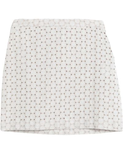 Dondup Mini Skirt - White
