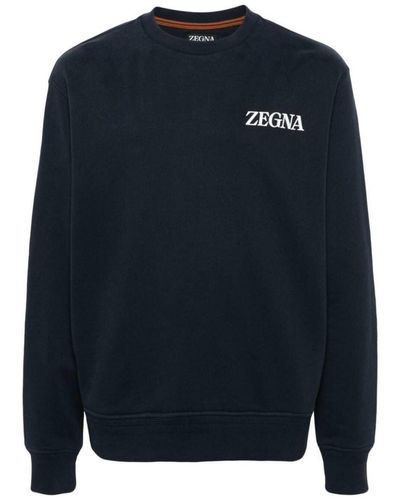 Zegna Sweatshirt - Blau