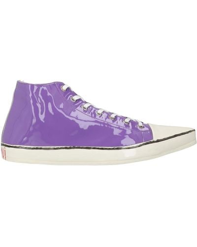 Marni Sneakers Leather - Purple