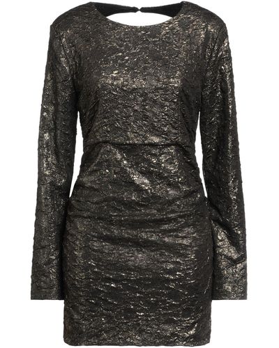 VANESSA SCOTT Mini Dress Polyester, Elastane - Black