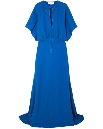 Esteban Cortazar Long Dress - Blue