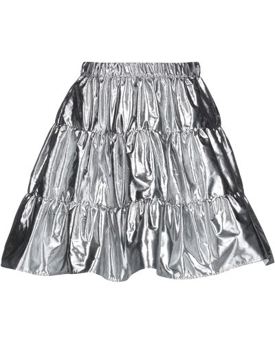Carla G Mini Skirt - Metallic