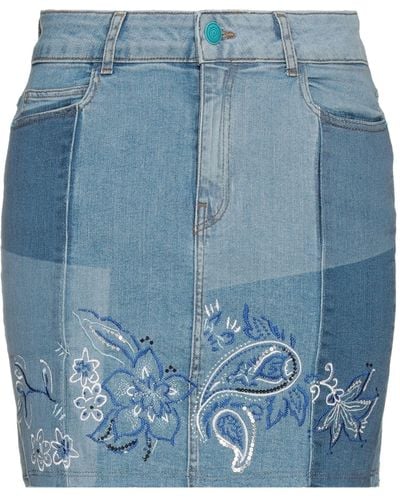 Desigual Denim Skirt - Blue