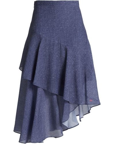 Armani Exchange Midi Skirt - Blue