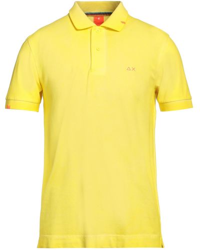 Sun 68 Polo Shirt - Yellow