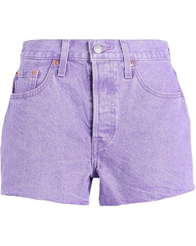Levi's Denim Shorts - Purple