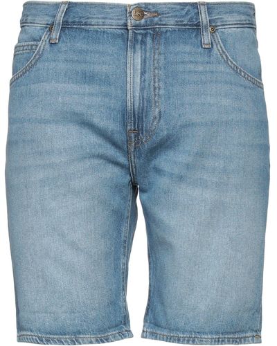 Lee Jeans Denim Shorts - Blue