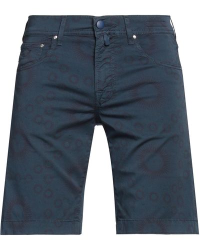 Jacob Coh?n Midnight Shorts & Bermuda Shorts Cotton, Elastane - Blue