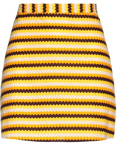 Compañía Fantástica Mini Skirt - Yellow