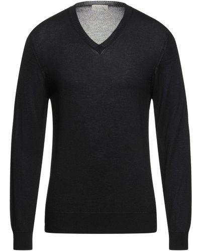 N.O.W. ANDREA ROSATI CASHMERE Sweater Viscose, Polyamide, Cashmere - Black
