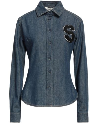Shirtaporter Camicia Jeans - Blu