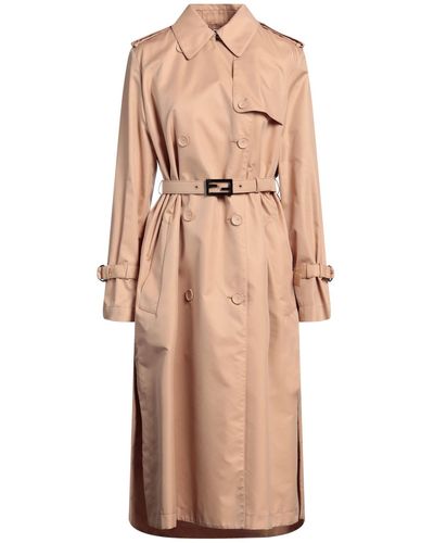 Fendi Jacke, Mantel & Trenchcoat - Natur