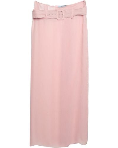 Prada Maxi Skirt - Pink