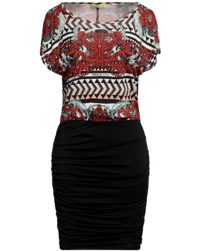 Versace Mini Dress Viscose, Polyester, Elastane - Black