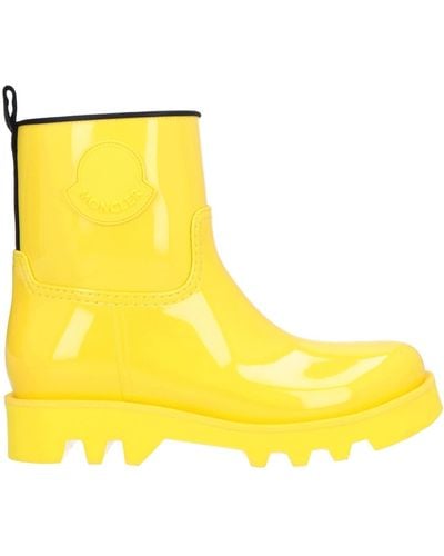 Moncler Ankle Boots - Yellow
