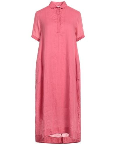 European Culture Midi-Kleid - Pink
