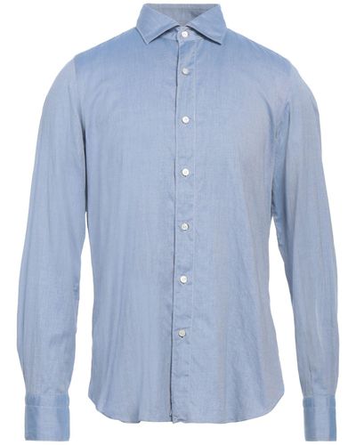 Finamore 1925 Camisa - Azul