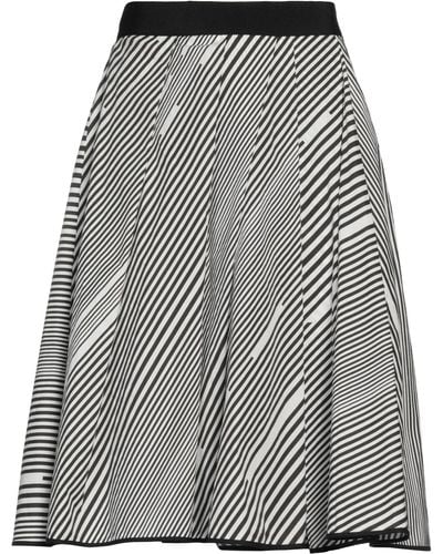 Mantu Midi Skirt - Gray