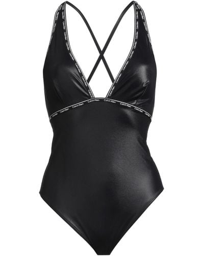 Calvin Klein One-piece Swimsuit - Black